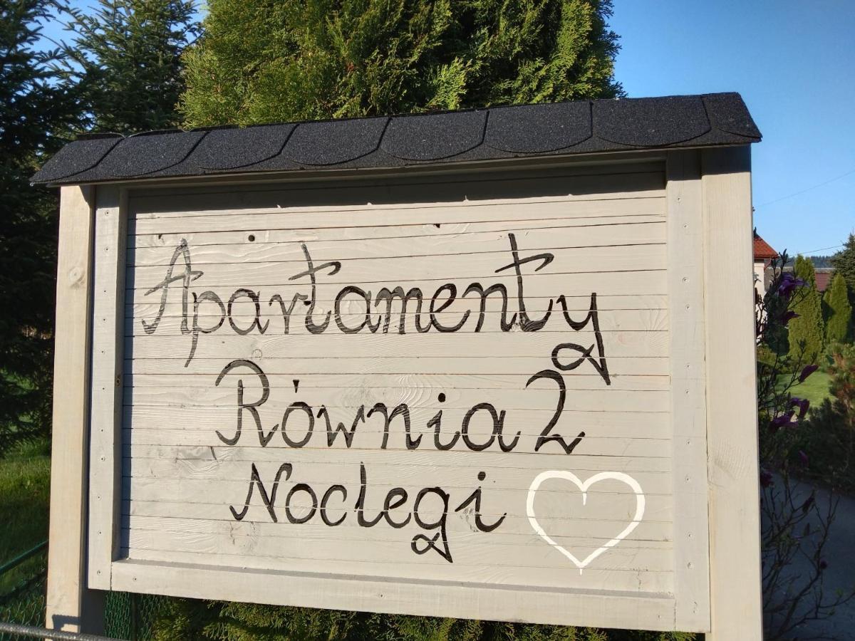 Apartamenty Rownia 2 Ustrzyki Dolne Exteriör bild